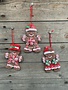 Clay Gingerbread Children Ornament (3-Styles)