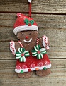 Clay Gingerbread Children Ornament (3-Styles)