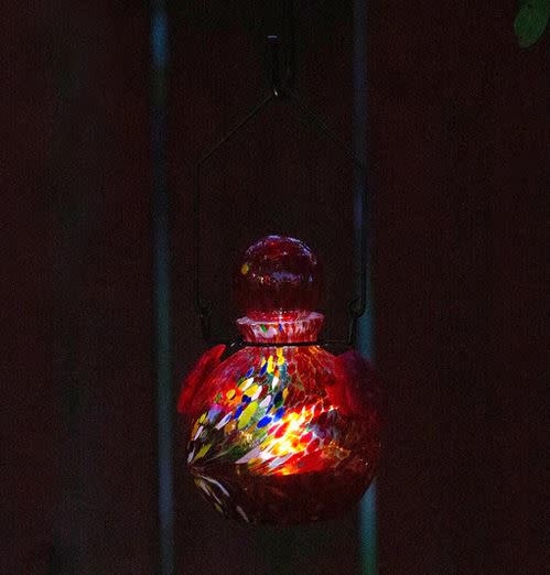 Solar Lunalite Globe Hummingbird Feeder