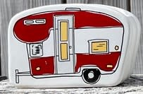 Retro Camper Planter