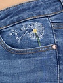 Judy Blue Judy Blue Hi-Waisted Dandelion Embroidery Skinny Jean