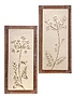 Embossed Queen Anne's Lace on Wood (2-Styles)