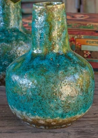 Glazed Artisan Vase