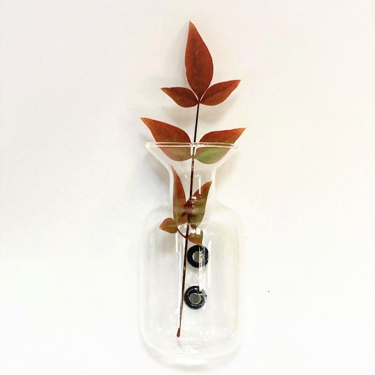 Small Magnetic Glass Bud Vase