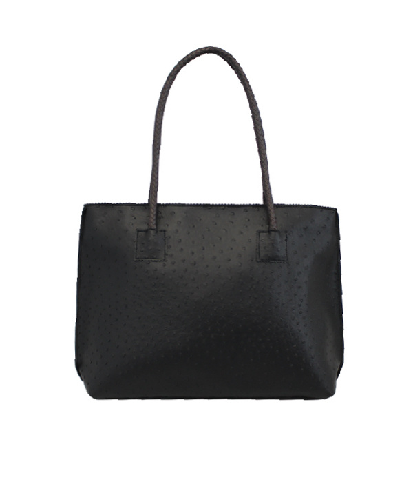 Vegan Ostrich Tote (12-Colors)