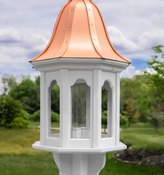 Stratford Copper Bird Feeder