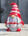 Mini Red & White Resin Gnomes (4-Styles)