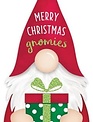 Merry Christmas Gnomies Hanging sign