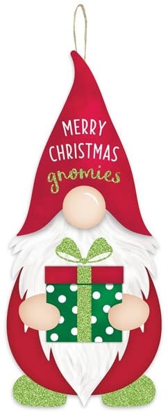 Merry Christmas Gnomies Hanging sign