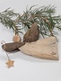 5" Driftwood Angel w/ Star Ornament