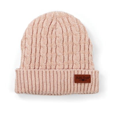 Cable Knit Chenille Hat (4-Colors)