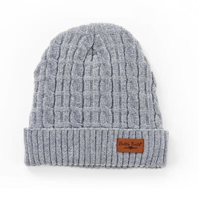 Cable Knit Chenille Hat (4-Colors)