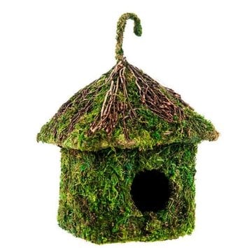 Small Supermoss Birdhouse (4-Styles)