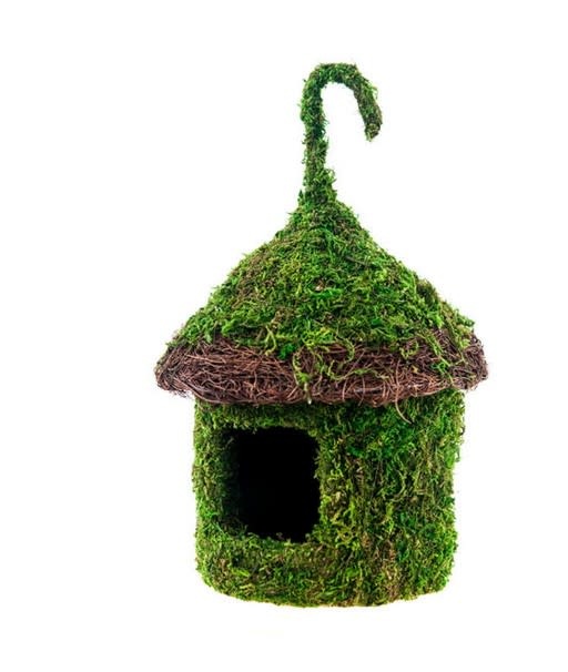 Small Supermoss Birdhouse (4-Styles)