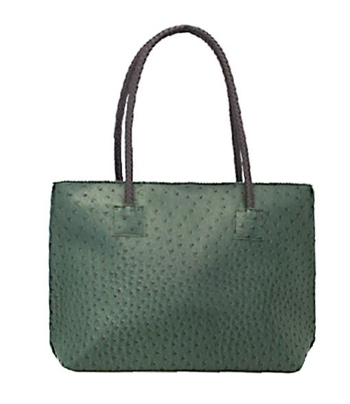 Vegan Ostrich Tote (12-Colors)