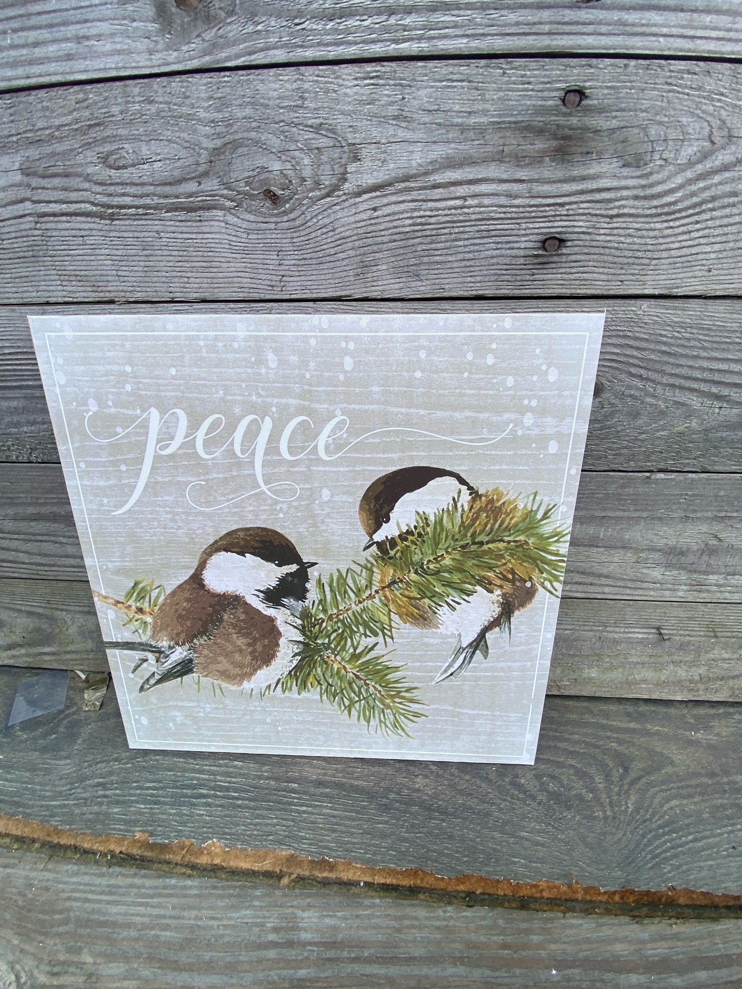 Chickadee Wall Decor