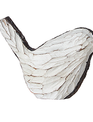 Distressed Carved Shimmer Dove