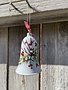 3.5" Glass Berry Bell Ornament