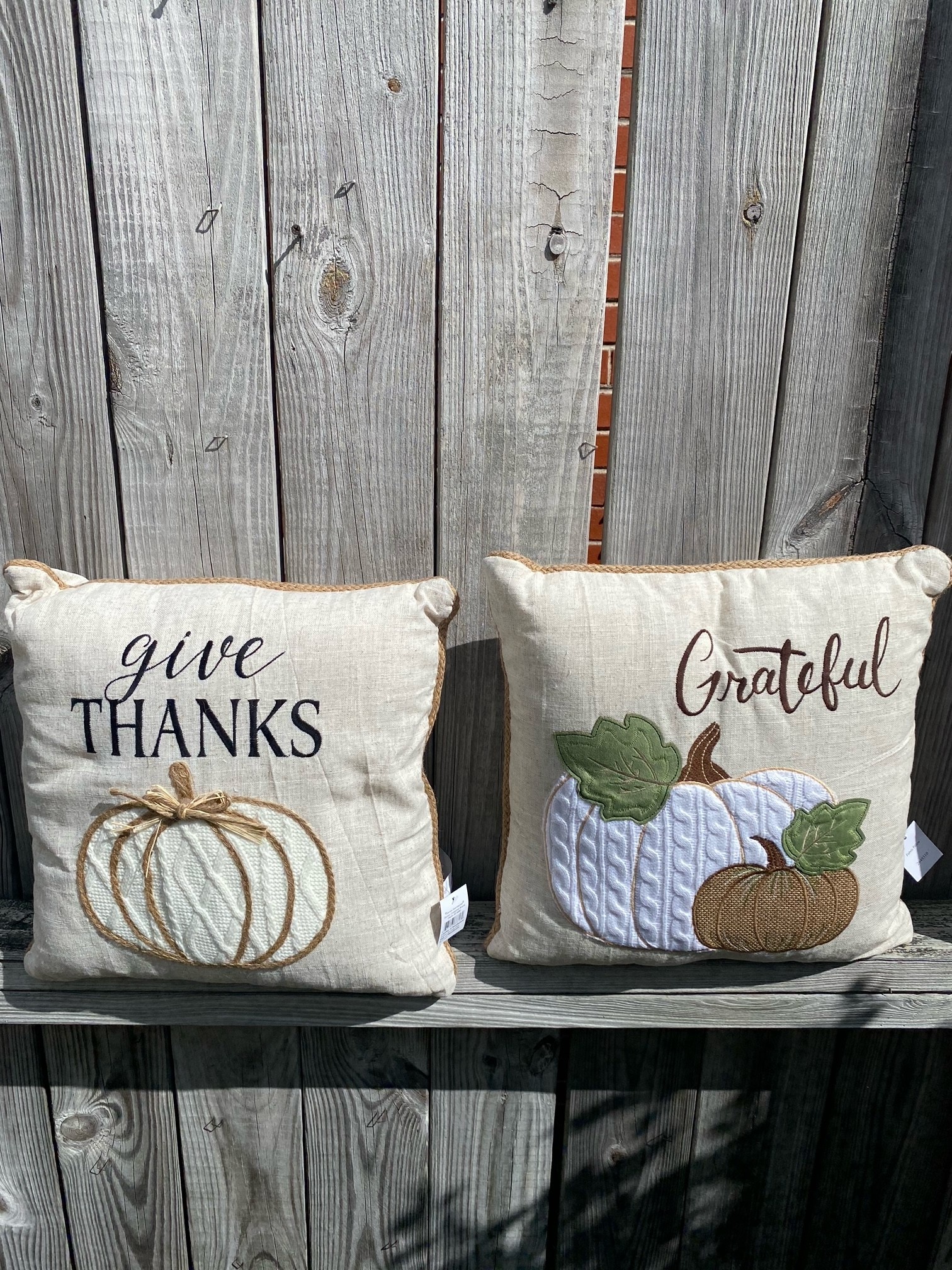 Harvest Pumpkin Pillow (2-Styles)