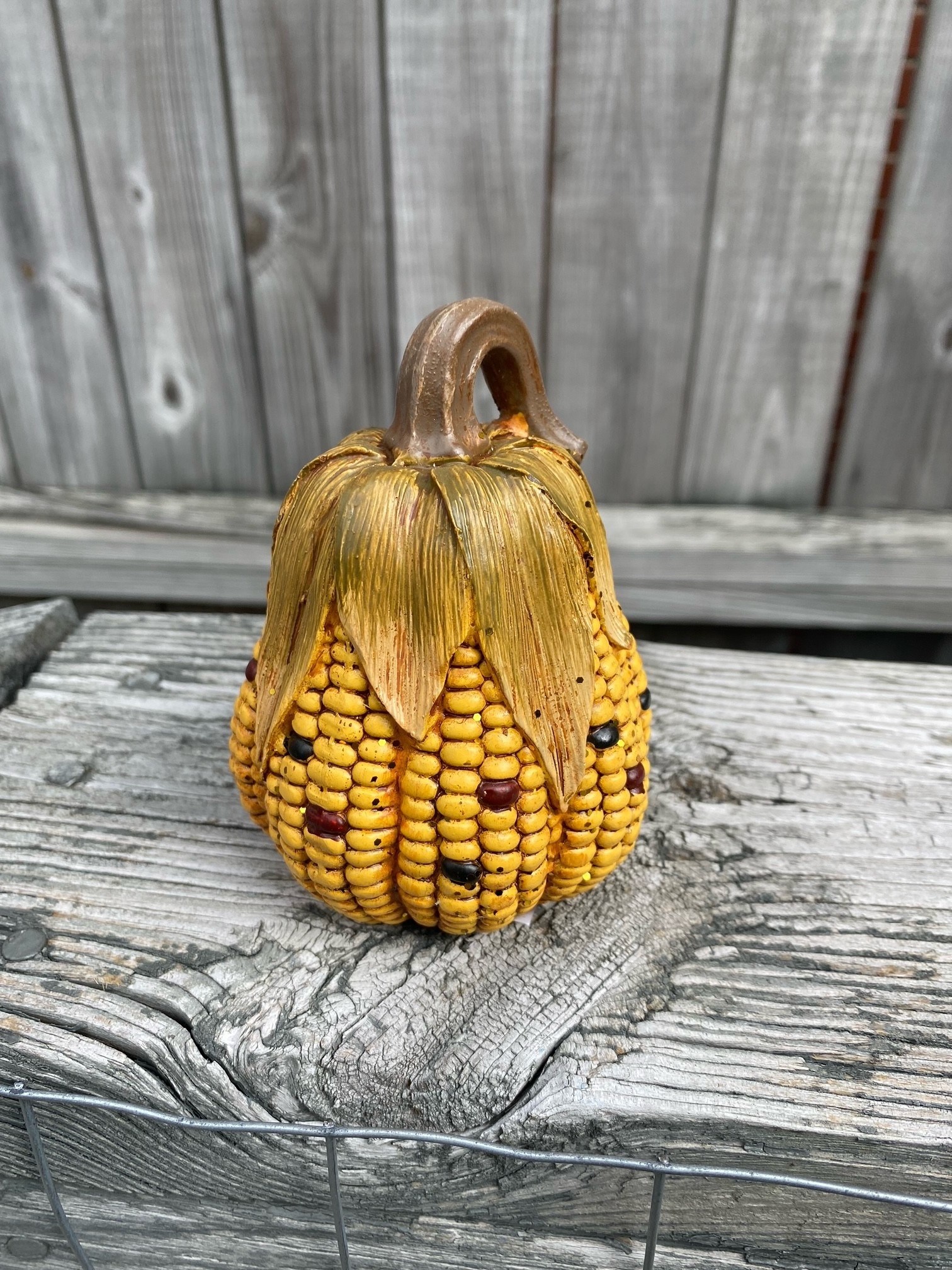 Mini Indian Corn Pumpkin