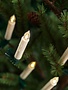 Set of 12 4" LED Clip-On Taper Candles