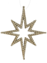 Jeweled Beaded Star Ornament