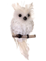 5" Tinsel Ice Owl Ornament