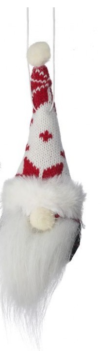 Hanging Santa Gnome Ornament (2-Styles)