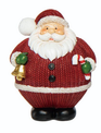 Resin Knit Suit Santa (2-Sizes)