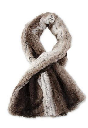 Ombre Fur Scarf