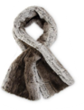 Ombre Fur Scarf