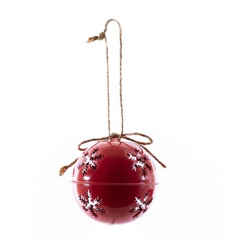 Snowflake Bell Ornament (2-Colors)