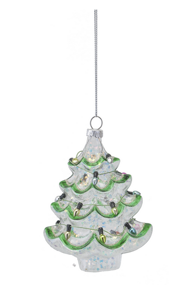 Vintage Iridescent Christmas Tree 