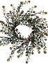 Snowberry Boxwood Candle Ring (2-Sizes)