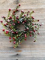 Snowberry Boxwood Candle Ring (2-Sizes)
