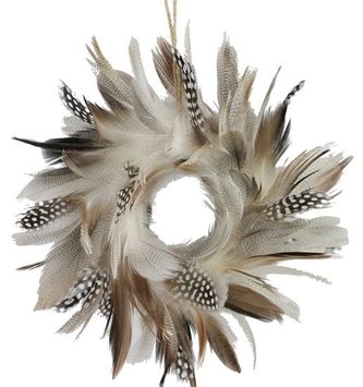 Whispy Feather Wreath