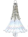 Crystal Elegant Lily Bell Ornament (2-Sizes)