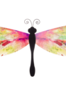 Large Metal Watercolor Dragonfly (3-Styles)