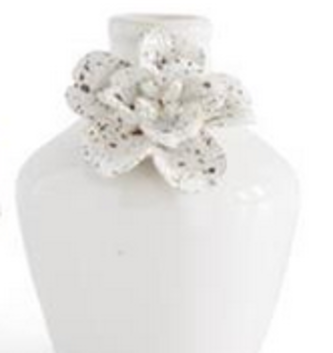 Ceramic 3-D Floral Vase (4-Sizes)
