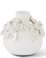 Ceramic 3-D Floral Vase (4-Sizes)