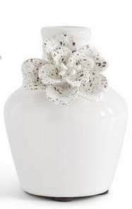 Ceramic 3-D Floral Vase (4-Sizes)