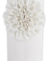 White Ceramic Floral Bottle Vase (3-Sizes)