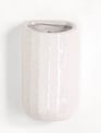 Ceramic Ridged Wall Vase (3-Sizes)