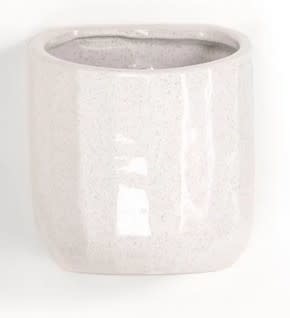 Ceramic Ridged Wall Vase (3-Sizes)