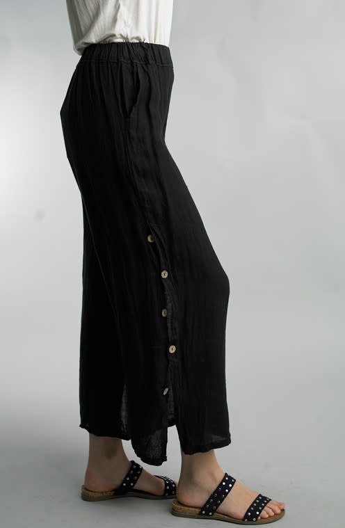 Button Up Linen Pant By: Tempo Paris | Fast Shipping | Shop Now - The ...