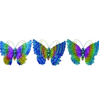 Vibrant Metal Butterfly (3-Styles)