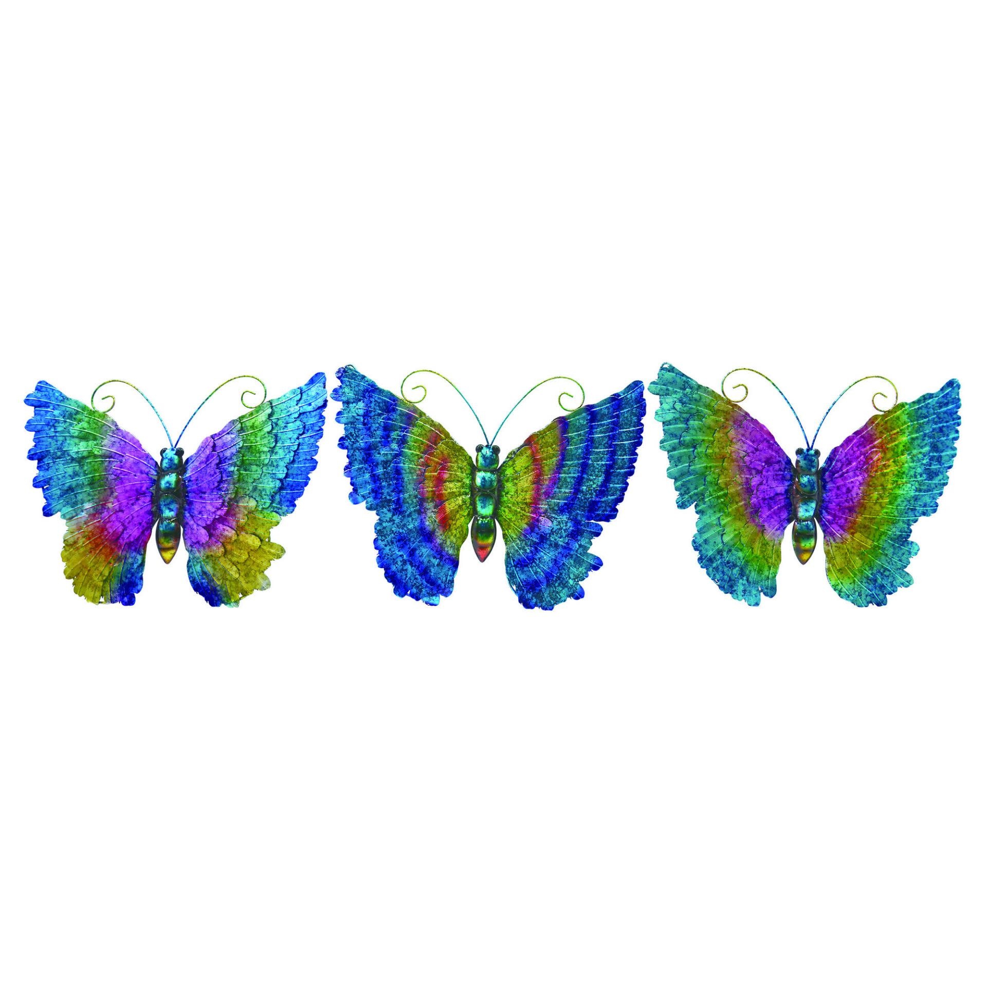 Vibrant Metal Butterfly (3-Styles)