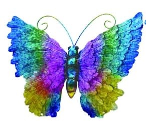 Vibrant Metal Butterfly (3-Styles)