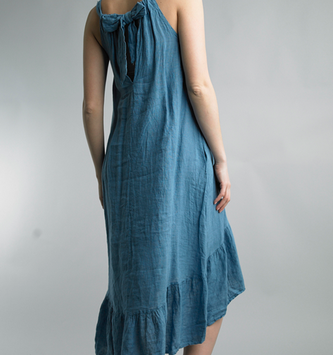 tempo paris ruffle dress