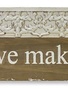 Together We Make a Family Wooden Sign